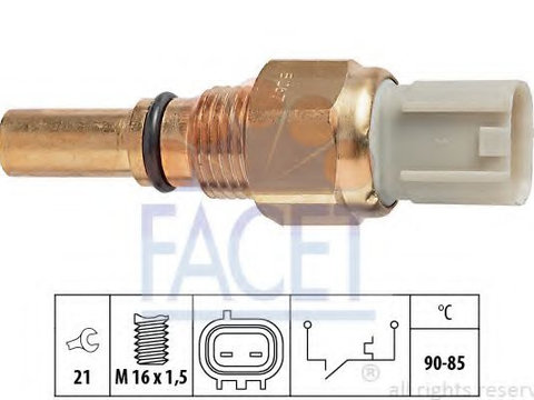 Comutator temperatura, ventilator radiator TOYOTA COROLLA Verso (ZDE12_, CDE12_) (2001 - 2004) FACET 7.5267