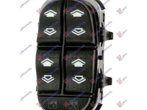 Comutator usa fata (Dreptunghiular)(11pini)-Ford Focus 98-04 pentru Ford Focus 98-04,Peugeot Expert 07-16,Interior,Comutatoare