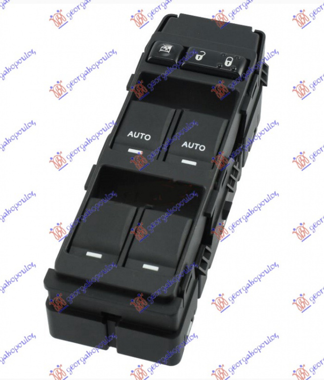 COMUTATOR USA FATA INCHIDERE CENTRALIZATA (QUATERN) (AUTOMATIC OPERATION DRIVER-CO-DRIVER),(14PIN) - F2, DODGE, DODGE CALIBER 07-, PEUGEOT, PEUGEOT EXPERT 07-16, Interior, Comutatoare, 061707174