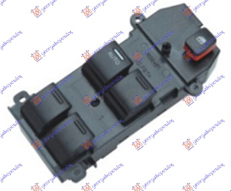COMUTATOR USA FATA (QUATERN) (22PIN) - HONDA CIVIC SEDAN 06-11, HONDA, HONDA CIVIC SEDAN 06-11, PEUGEOT, PEUGEOT EXPERT 07-16, INTERIOR, COMUTATOARE, 081107174
