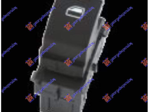 Comutator usa fata/spate (4pin) negru/Cromat pentru Peugeot Expert 07-16,Interior,Comutatoare,VW T-Cross 19-