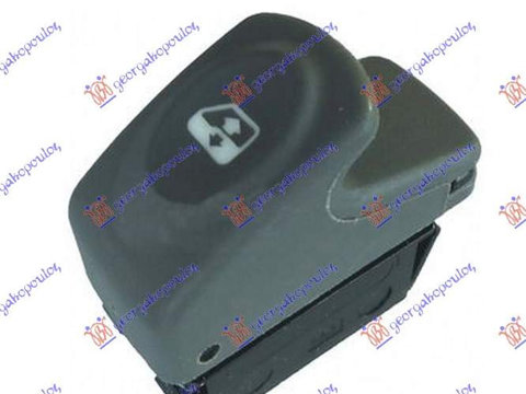 Comutator usa (fata = spate) (dreapta =Stanga ) (Mufa Gri) (5pin) pentru Renault Twingo 98-00,Peugeot Expert 07-16,Interior,Comutatoare