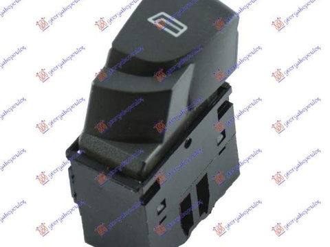 Comutator usa fata (Stanga) Stecher negru (6 Pini) -Citroen Jumper 94-02 pentru Citroen Jumper 94-02,Peugeot Expert 07-16,Interior,Comutatoare