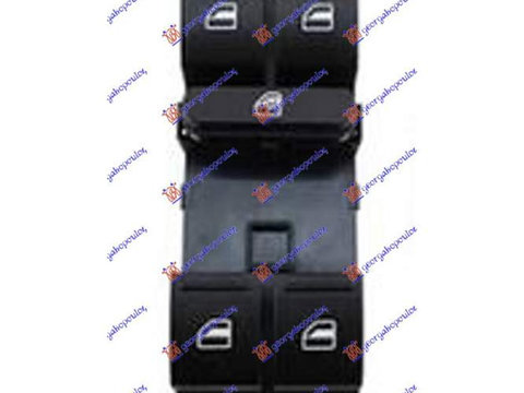 Comutator usa/Oglinda fata (Quatern)(8pin)-F2 pentru Fiat Idea 04-10,Peugeot Expert 07-16,Interior,Comutatoare