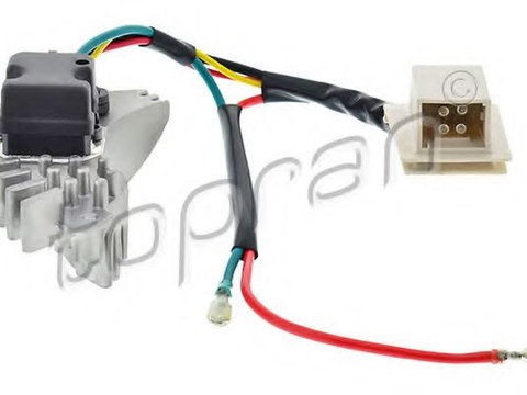 Comutator ventilator,incalzire/ventilatie MERCEDES-BENZ C-CLASS (W202) (1993 - 2000) TOPRAN 401 672