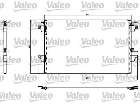 Condensator 817731 VALEO pentru Renault Espace