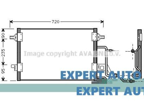 Condensator Audi A4 (1994-2000) [8D2, B5] 8D0260401D