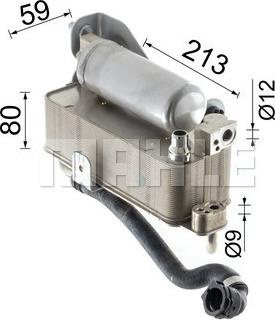 Condensator. climatizare Ac- condenser with dryer BMW X3 G01 X3 G01 F97 X4 G02 F98 1.6-3.0DH 08.17- MAHLE AC 1130 000P