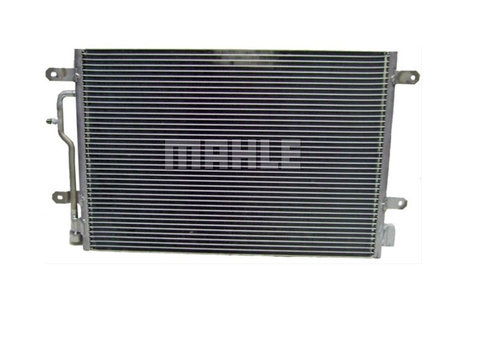 Condensator climatizare AC OEM/OES (Behr/Mahle), AUDI A4 (B6), 2000-2004, A6, 11.1998-01.2005, aluminiu/ aluminiu brazat, 608(570)x405x16 mm, fara filtru uscator 8E3285000