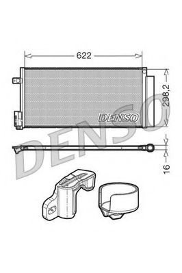 Condensator, climatizare ALFA ROMEO MITO (955) (20