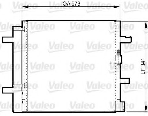 Condensator, climatizare AUDI A7 Sportback (4GA, 4GF) (2010 - 2016) VALEO 814370