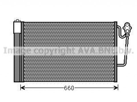Condensator climatizare BWA5363D AVA QUALITY COOLING