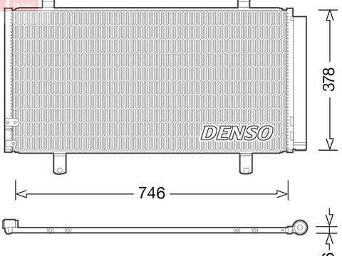 Condensator, climatizare DENSO DCN50048