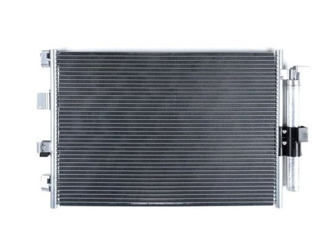 Condensator climatizare Ford C-MAX, 03.2015-, FOCUS, 09.2014-, KUGA/ESCAPE, 09.2016-, TRANSIT/TOURNEO CONNECT, 12.2013- motor 1,5 TDCI, 1,6 TDCI, 1.0/1,6 Ecoboost full aluminiu brazat, 590 (550)x400 (390)x16 mm, cu uscator filtrat