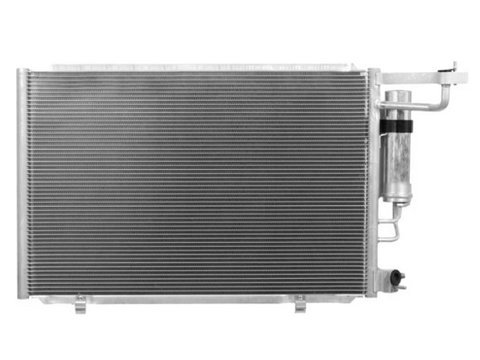 Condensator climatizare Ford EcoSport, 09.2014-, motor 1.6, 90 kw, 2.0, 103 kw benzina, full aluminiu brazat, 568(530)x379(350)x16 mm, cu uscator filtrat