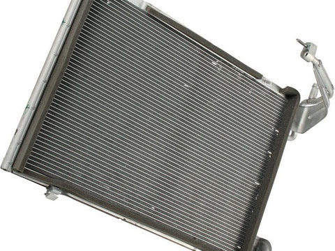 Condensator climatizare Ford EcoSport, 10.2013-, motor 1.0 Ecoboost, 92 kw benzina, full aluminiu brazat, 540(500)x385(350)x16 mm, fara filtru uscator