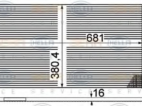 Condensator climatizare FORD Focus/C-Max 10- - Cod intern: W20088294 - LIVRARE DIN STOC in 24 ore!!!