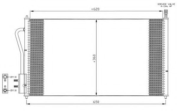 Condensator, climatizare FORD FOCUS (DAW, DBW) (19