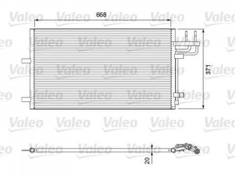 Condensator, climatizare Ford FOCUS II limuzina (DA_) 2005-2016 #2 1234248