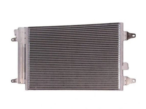 Condensator climatizare Ford GALAXY, 2000-2006, Seat ALHAMBRA, 06.2000-03.2010, VW SHARAN, 03.2000-03.2010 motor 1,9 TDI, 2,0 TDI, 1,8 T/2,0/2,3, 2.8 V6 benzina, full aluminiu brazat, 560 (515)x360 (345)x16 mm, SRLine Polonia