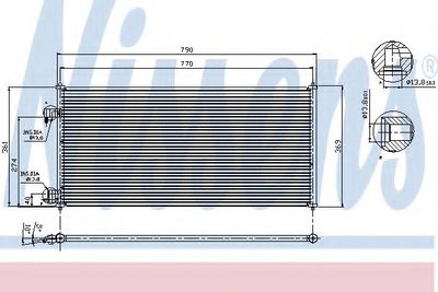 Condensator, climatizare FORD TRANSIT CONNECT (P65