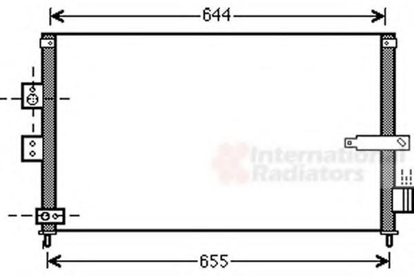 Condensator, climatizare HONDA BALLADE VIII limuzina (FD, FA) - VAN WEZEL 25005223