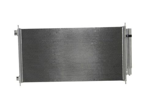 Condensator climatizare Honda City, 09.2008-2013, motor 1.4, 74 kw benzina, cutie manuala, full aluminiu brazat, 695(650)x350(345)x16 mm, cu uscator filtrat