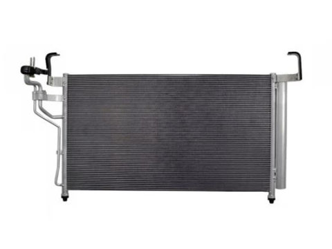 Condensator climatizare Hyundai H1, 02.2008-2014, motor 2.5 CRDI, 120 kw/125kw diesel, cutie manuala, full aluminiu brazat, 725(685)x398x16 mm, cu uscator si filtru integrat
