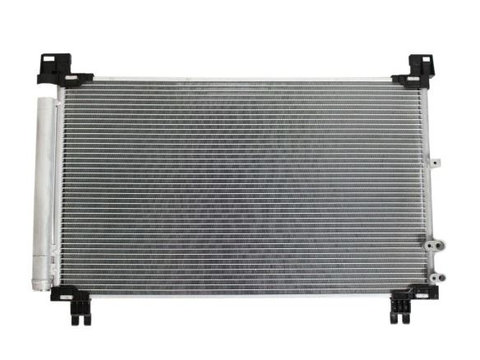 Condensator climatizare Lexus RC F, RC, 08.2014-, motor 5.0 V8, 330 kw/344 kw/351 kw benzina, cutie automata, aluminiu brazat/plastic, 675 (643)x395x16 mm, cu uscator si filtru integrat