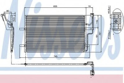 Condensator, climatizare MAZDA 3 (BK) (2003 - 2009