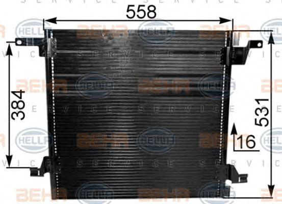 Condensator climatizare MERCEDES-BENZ li