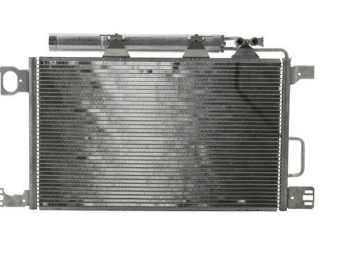 Condensator climatizare Mercedes Clasa C (W203), 06.2004-02.2007, motor 5.4 V8, 270 kw benzina, cutie automata, C55 AMG,C (W203, S203),, full aluminiu brazat, 630(585)x370x16 mm, cu uscator filtrat