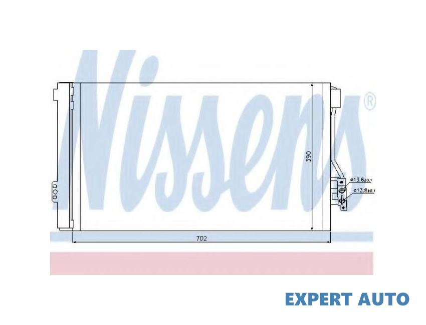 Condensator, climatizare Mercedes VITO bus (W639) 