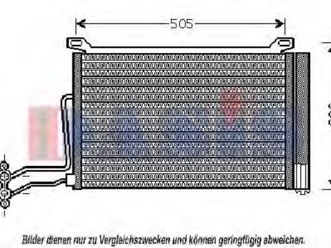 Condensator, climatizare MINI MINI (R50, R53) - AKS DASIS 052013N