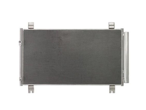 Condensator climatizare Mitsubishi Grandis, 04.2004-12.2011, motor 2.4, 121 kw benzina, cutie manuala/automata, full aluminiu brazat, 745(700)x395(385)x16 mm, cu uscator si filtru integrat