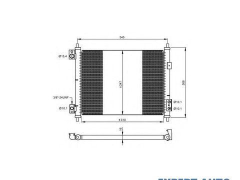 Condensator, climatizare Nissan CABSTAR 2006-2011 #3 35926