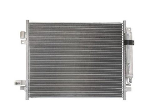 Condensator climatizare Nissan Note, 08.2013-, motor 1.2 DIG-S, 72 kw benzina, 1.5 dci, 66 kw diesel, cutie manuala/CVT, full aluminiu brazat, 525 (485)x400 (385)x12 mm, cu uscator filtrat