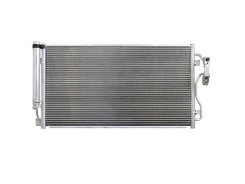 Condensator climatizare OEM/OES BMW Seria 1 F20/F21, 2011-2019, motor M135i, 3.0 R6 T, 235 kw/240kw benzina, full aluminiu brazat, 640 (610)x350x16 mm, cu uscator filtrat