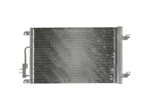 Condensator climatizare OEM/OES Lancia Lybra, 07.2002-10.2005, motor 1.6, 76 kw, 1.8, 96 kw, 2.0, 110 kw benzina, cutie manuala, full aluminiu brazat, 548(507)x348x16 mm, cu uscator si filtru integrat