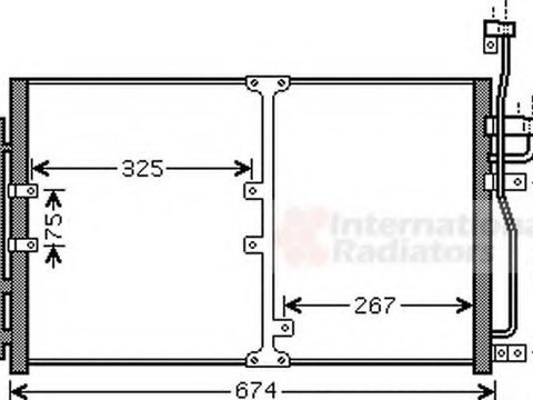 Condensator, climatizare OPEL ANTARA, CHEVROLET CAPTIVA (C100, C140) - VAN WEZEL 37005425