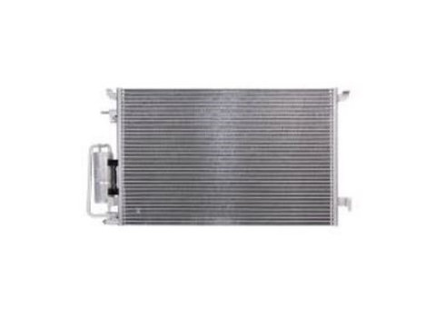 Condensator climatizare Opel VECTRA C, 2002-08.2008, SIGNUM, 05.2003-08.2008, Saab 9-3, 01.2004-03.2009, Fiat CROMA, 06.2005- motor 1,6/1,8/2,0 T, 2,2/3,2 V6 benzina , full aluminiu brazat, 660 (615)x405x17 mm, cu uscator filtrat