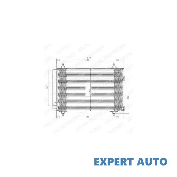 Condensator, climatizare Peugeot 307 Estate (3E) 2002-2016 #8 0720151