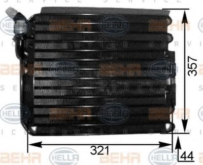 Condensator, climatizare PORSCHE 911 (964), PORSCH