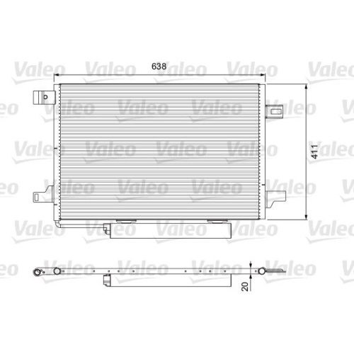 Condensator climatizare, Radiator clima Mercedes-B