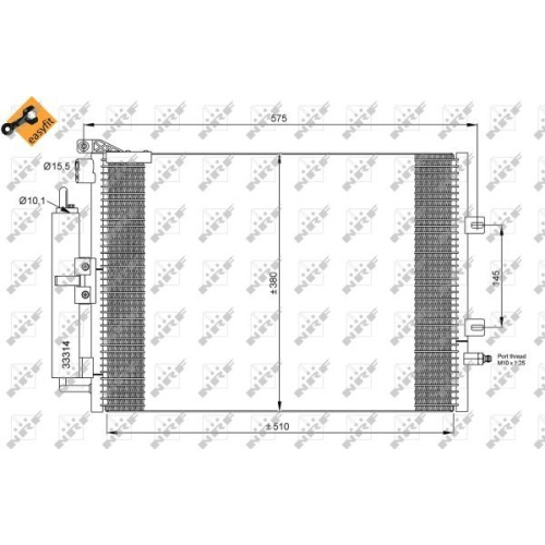 Condensator climatizare, Radiator clima Renault Cl