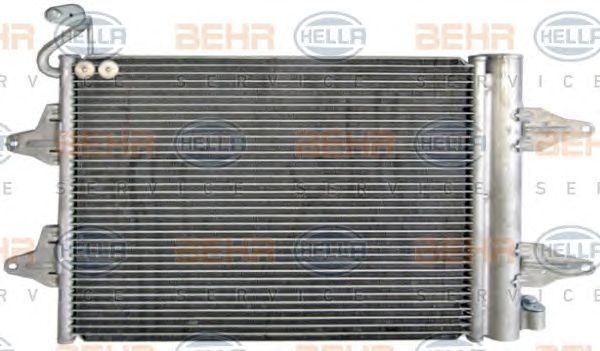 Condensator climatizare SEAT IBIZA V (6J5, 6P5) - 