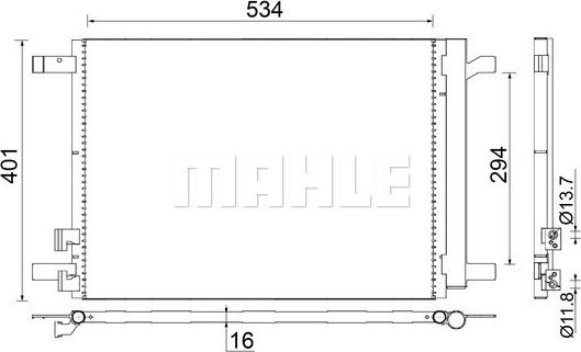 Condensator, climatizare SEAT LEON ST (5F8), Estat