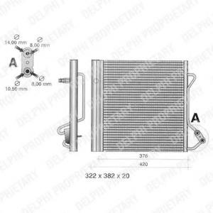 Condensator, climatizare SMART CABRIO (450), SMART