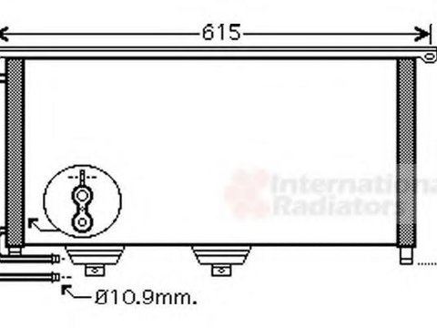 Condensator, climatizare SMART ROADSTER (452), SMART ROADSTER cupe (452) - VAN WEZEL 29005007