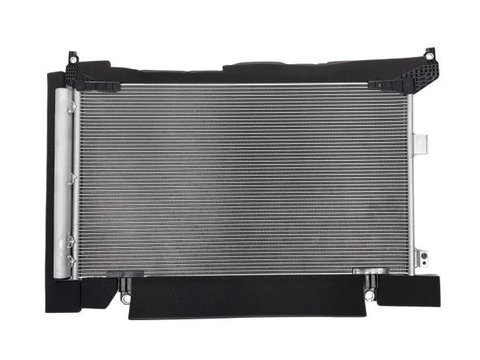 Condensator climatizare Subaru Forester (SJ), 01.2017-2018, motor 2.0, 110 kw benzina, cutie CVT, 2.5, 130 kw benzina, cutie manuala/CVT, full aluminiu brazat, 647(620)x360x12 mm, cu uscator si filtru integrat